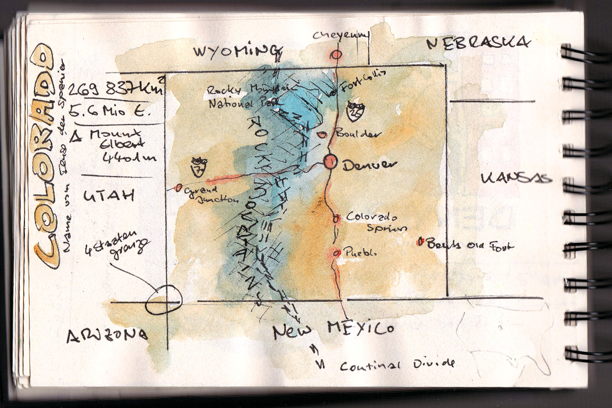 Colorado Karte